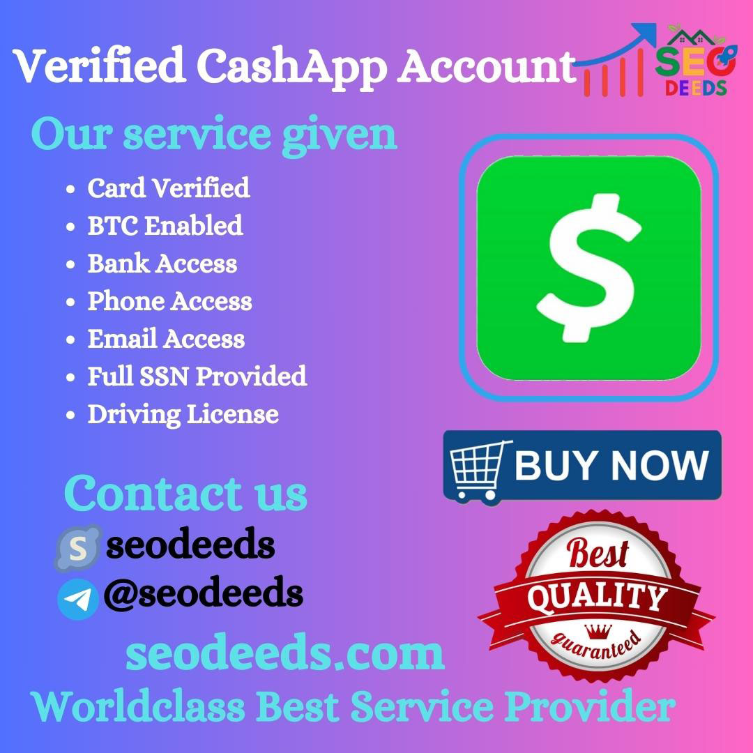 Buy Verified CashApp Accounts - 100% Safe & US/UK Verified