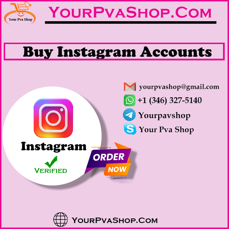 Buy Verified Instagram Account. Buy ID Verify Instagram Acc.