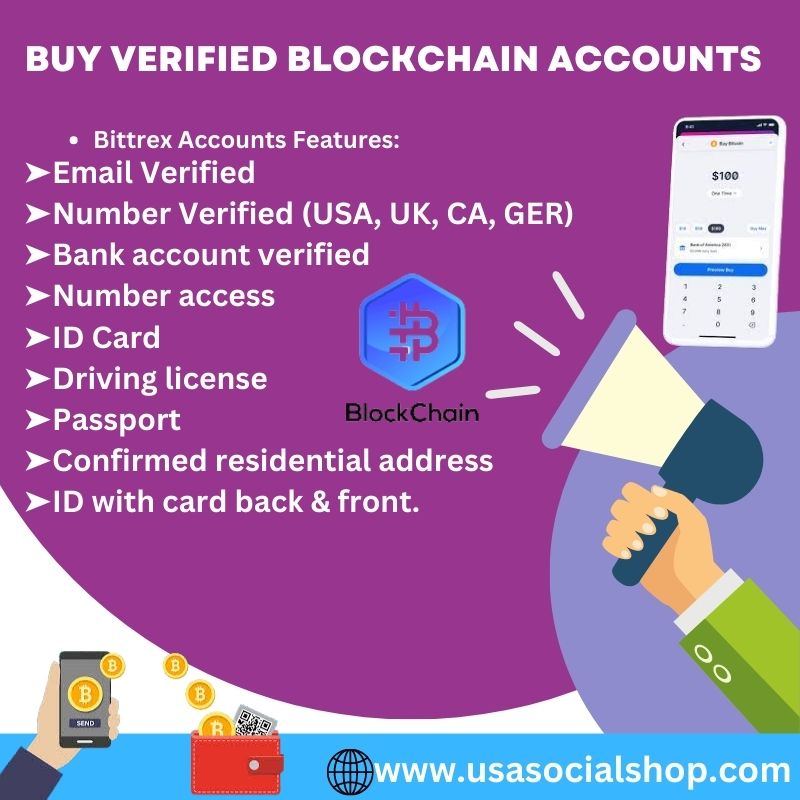 Buy Verified Blockchain Accounts-100% Reliable Blockchain