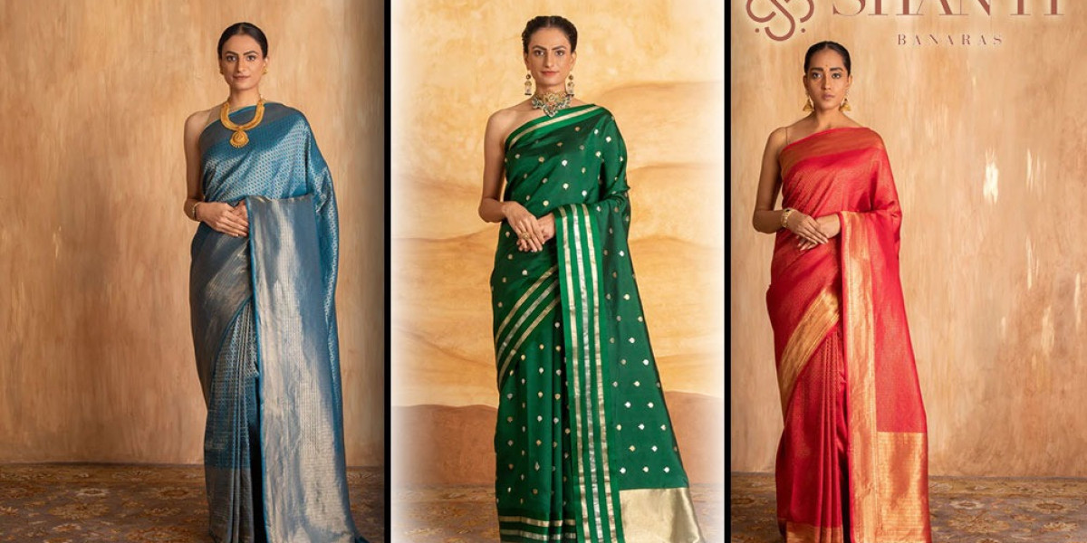 Elegance Woven: Tusser Banarasi Sarees Unveiled