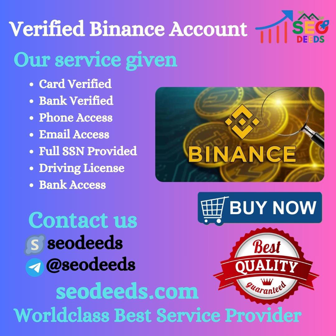 Buy Verified Binance Accounts - 100% Verified And Safe Acc