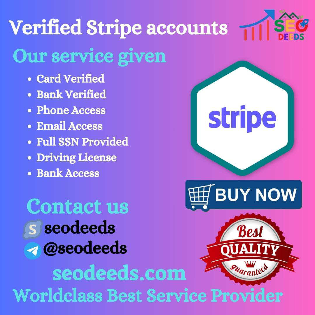 Buy Verified Stripe accounts - 100% Verified & Safe Accounts