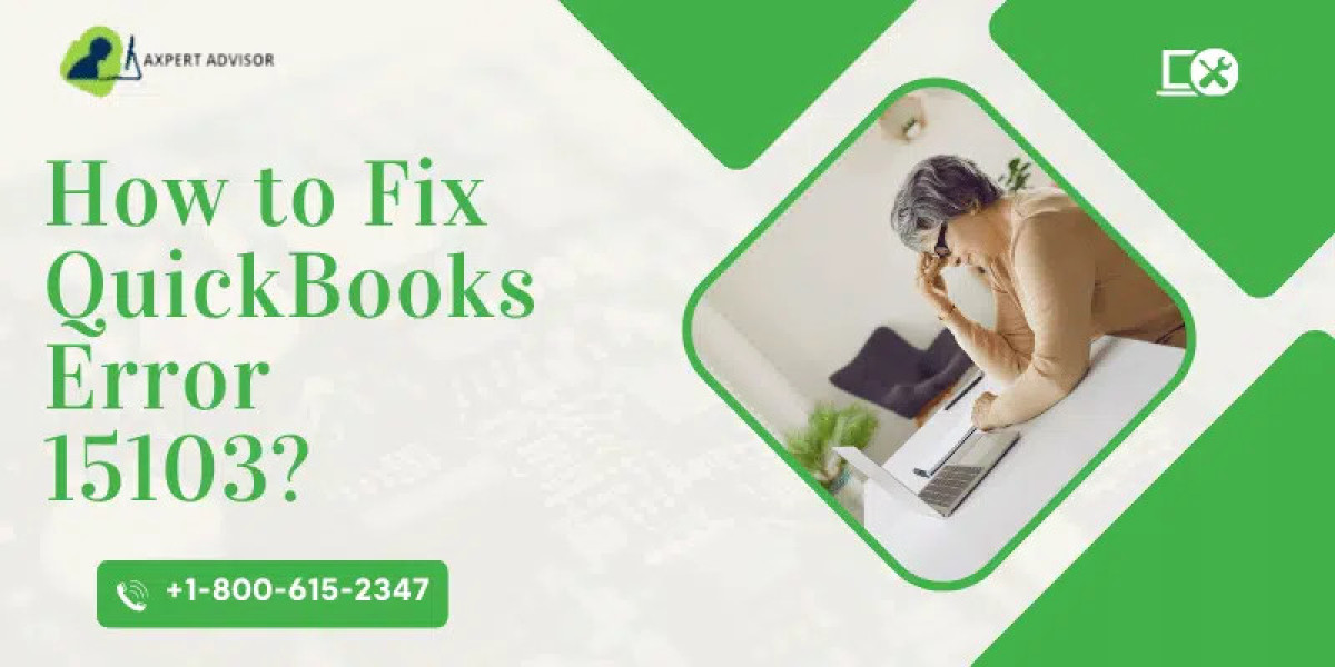 How to Resolve QuickBooks error 15103 - Step by Step Guide