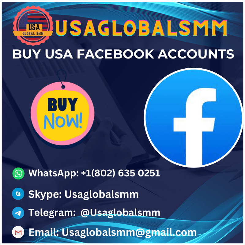Buy Usa Facebook Accounts - 100% Best Quality Guaranteed.