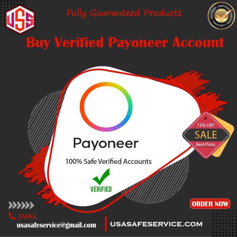 Buy Verified Payoneer Account - 100% Safe Verified Accounts