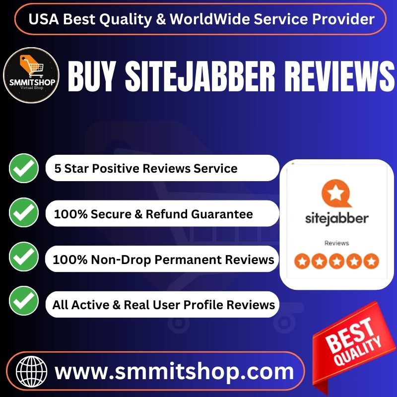 Buy SiteJabber Reviews-100% Reliable, Specific & Permanent