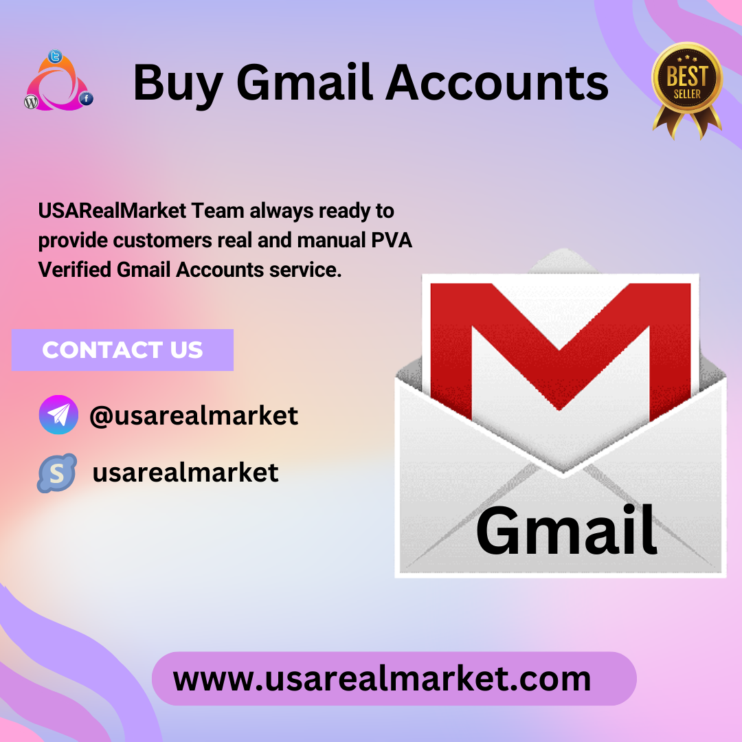 Buy Gmail Accounts - Bulk, PVA & Old