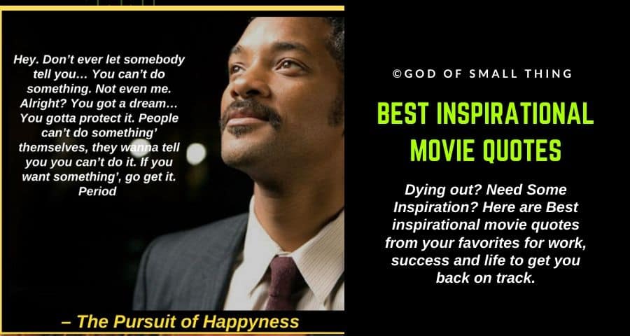 60+ Best Inspirational movie quotes with Images