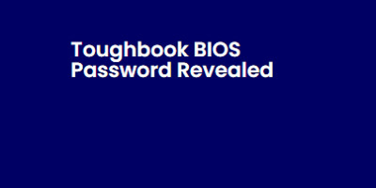 Panasonic Toughbook BIOS Password
