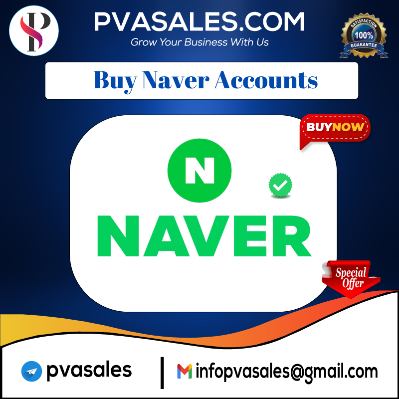 Buy Naver Accounts - 100% safe & phone Verified Accounts