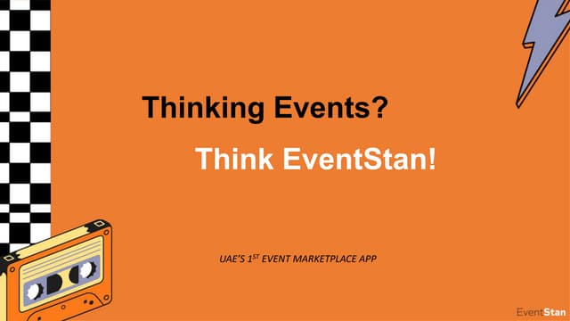 Create Unforgettable Experiences with the Best Event Management Company in Dubai - EventStan | PPT