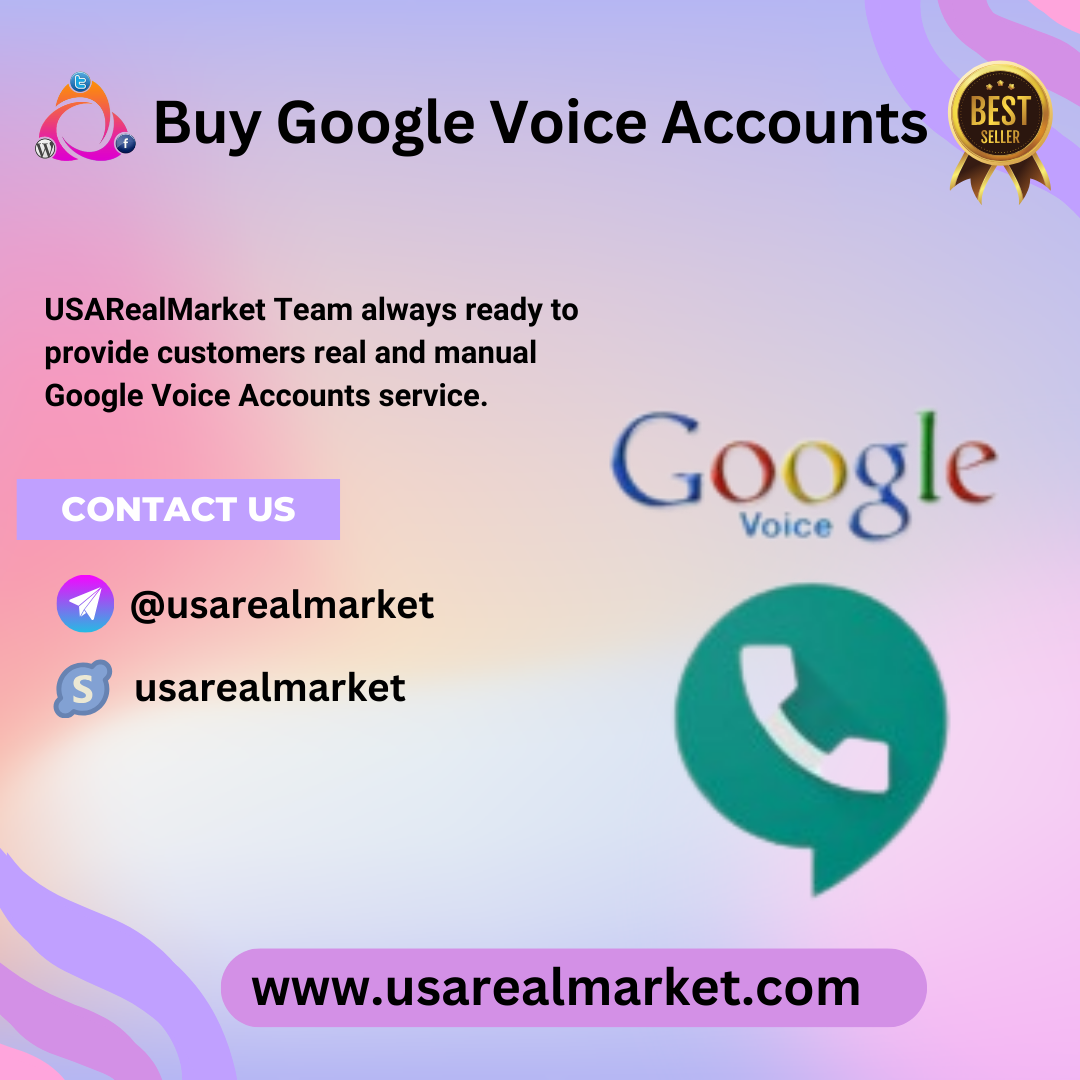 Buy Google Voice Accounts - 100% PVA Verified ...