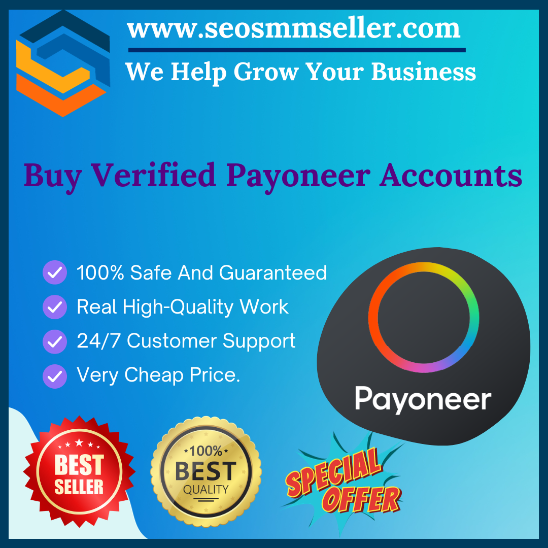 Buy Verified Payoneer Accounts - SEO SMM Seller