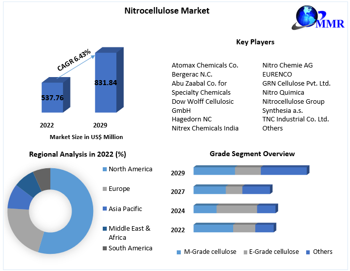 Nitrocellulose Market: Global Industry Analysis and Forecast (2023-2029)