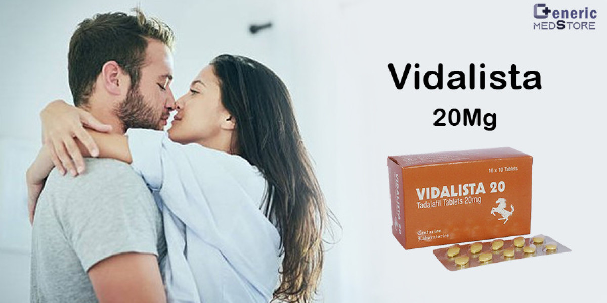 Buy Vidalista 20mg Treat ED | USA | Genericmedsstore