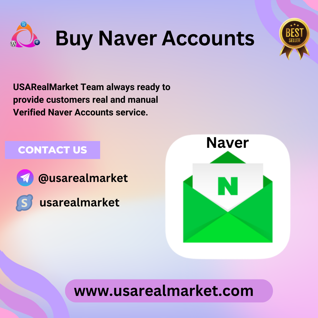 Buy Naver Accounts - 100% Real, Phone Verified