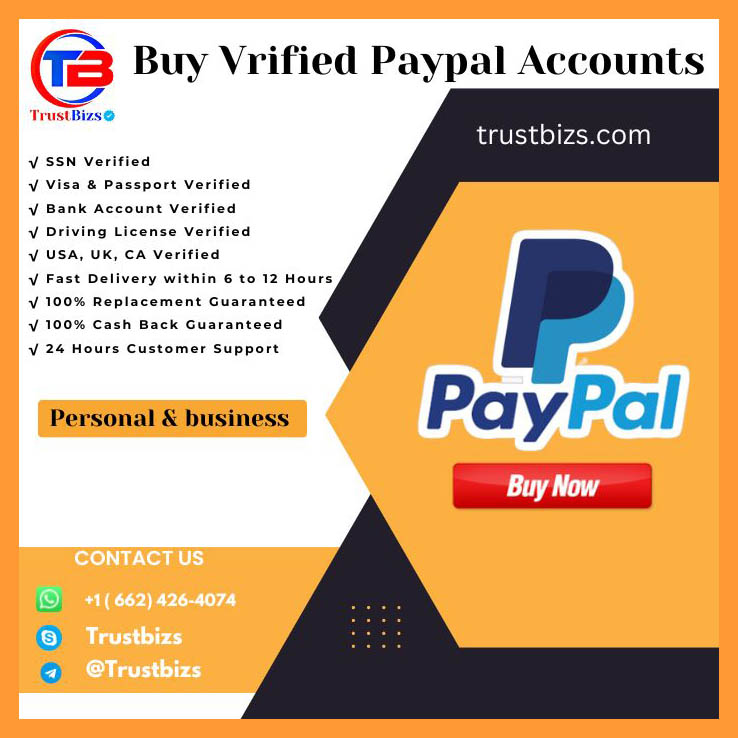 Buy Verified PayPal Accounts - 100% Safe verified documents