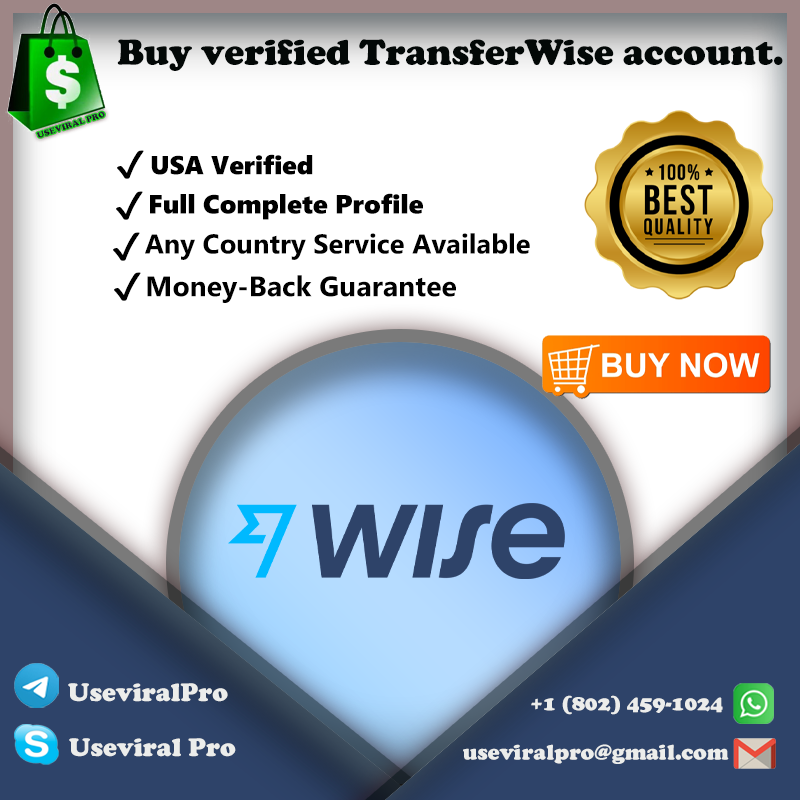 Buy Verified TransferWise Account - US SSN and Selfie verify