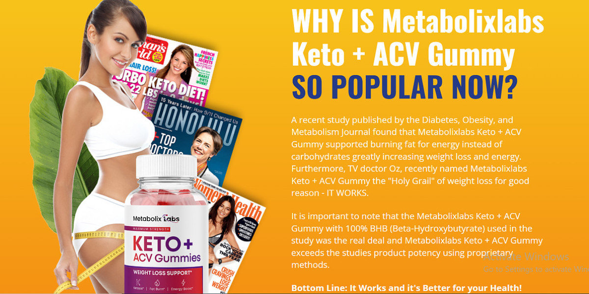 Metabolix Labs Keto+ ACV Gummies USA Official Website & Reviews [Updated 2024]