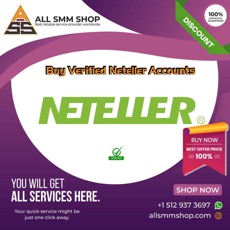 Buy Verified Neteller Accounts - 100% Safe & Secured Account