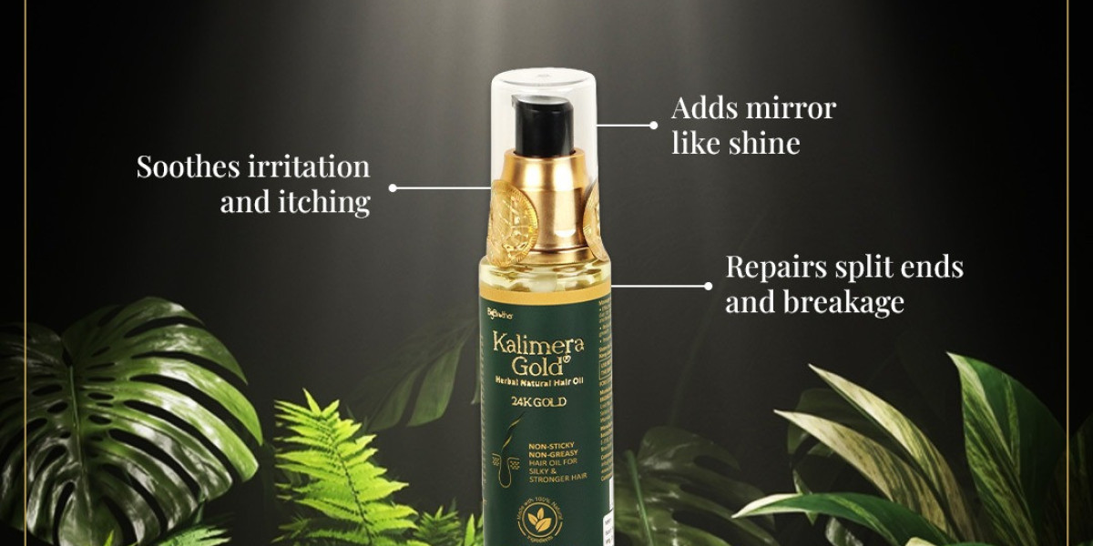 Transform Your Mane: Kalimera Gold's Hair Fall Control Oil for Men
