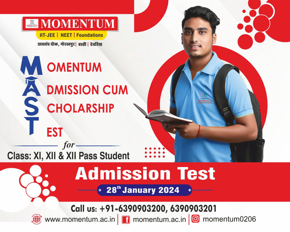 Momentum Gorakhpur | 21 Years Old | Best IIT JEE, NEET Coaching Institute