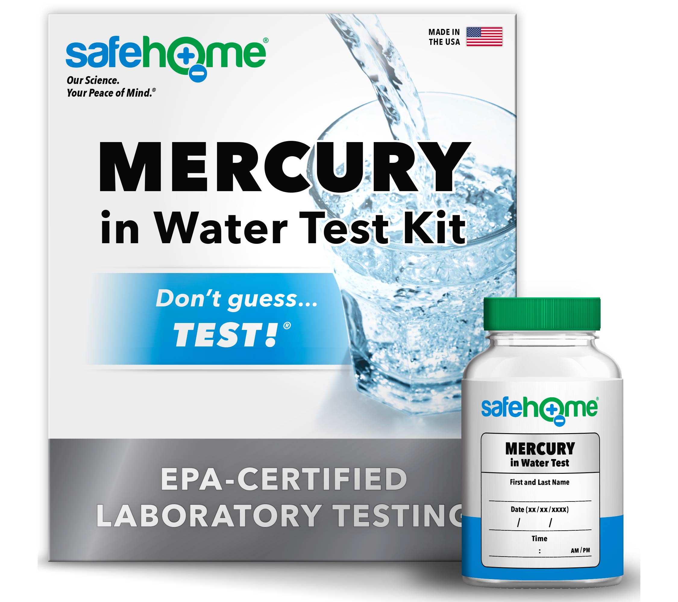 Mercury in Drinking Water Test Kit – Safe Home®