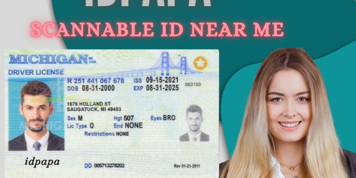 Seamless Verification: Buy the Best Scannable IDs from IDPAPA!
