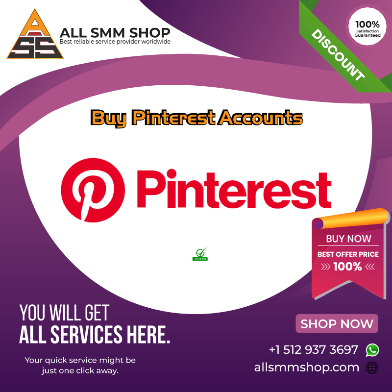 Buy Pinterest Accounts - 100% Safe & Quality full Accounts