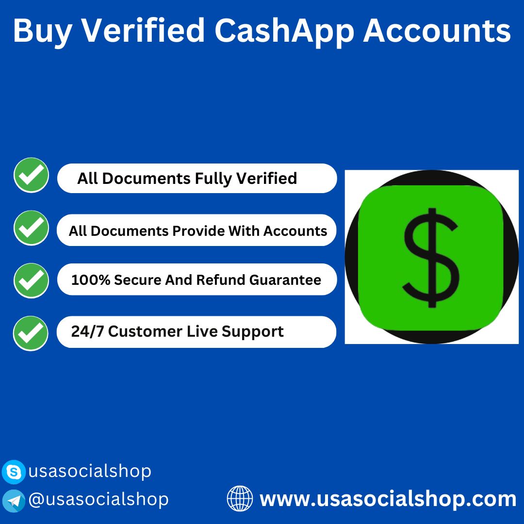 Buy Verified Cash App Accounts-Full DM Verified & BTC Enable