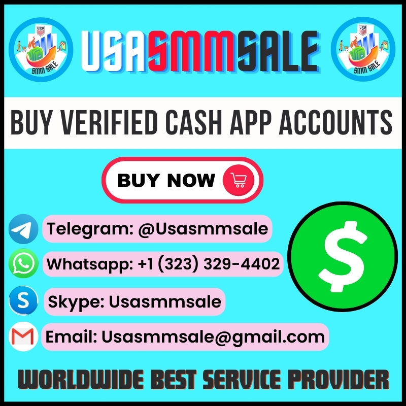 Buy Verified Cash App Accounts - 100% US & UK Verified.