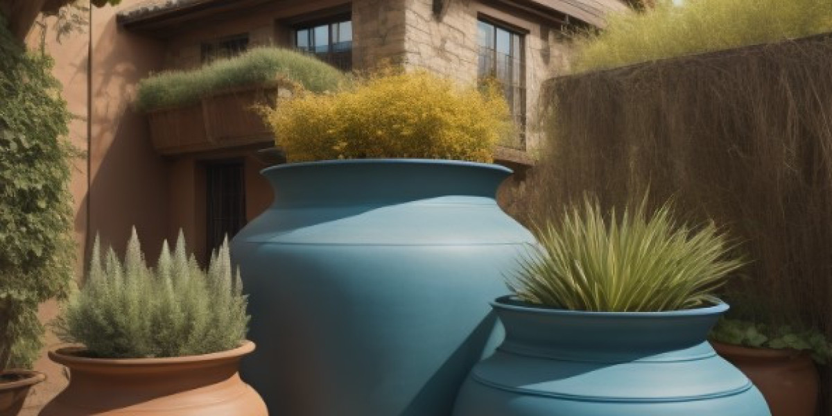 large outdoor plant pots