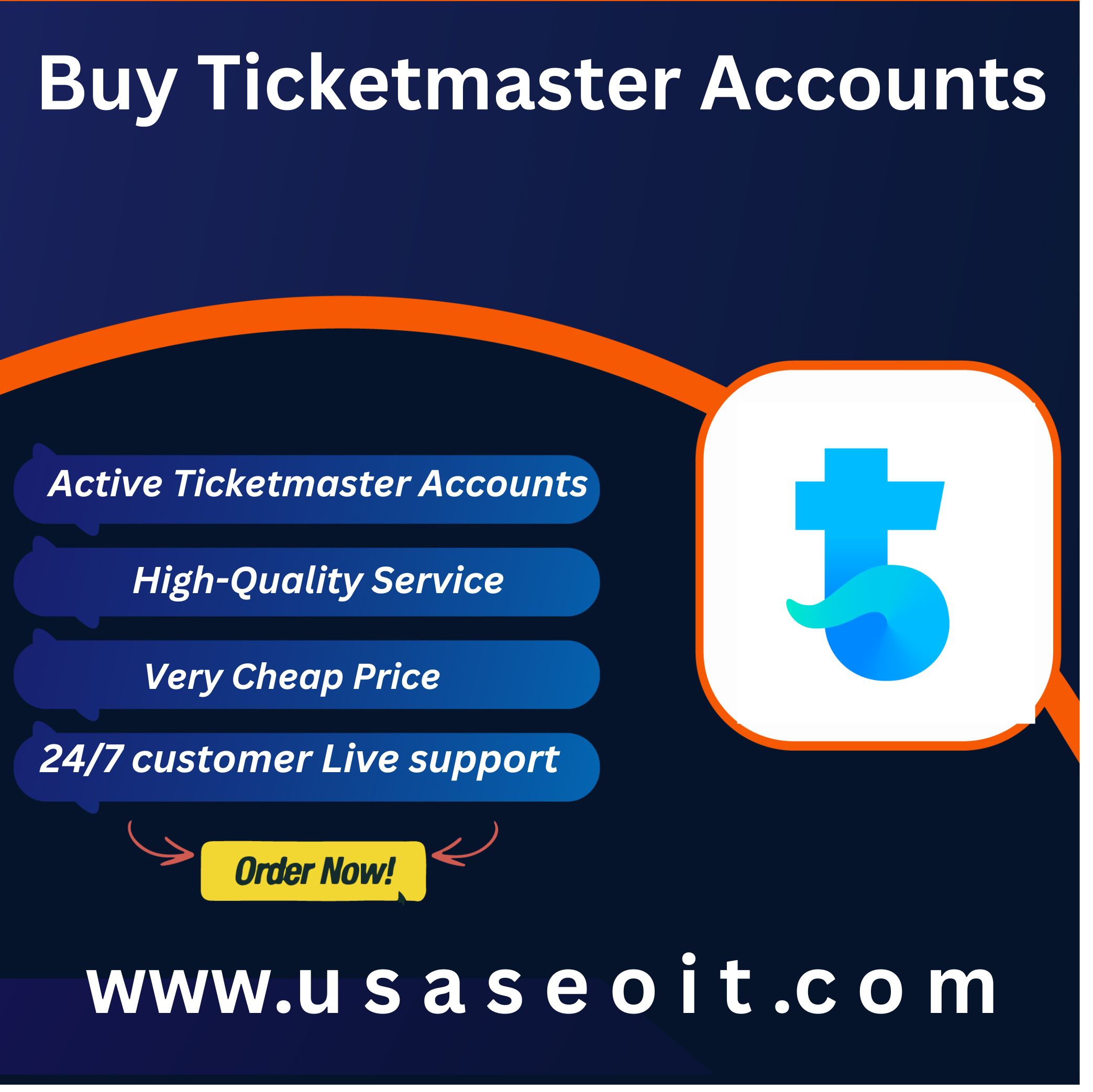Buy Ticketmaster Accounts - USA SEO IT