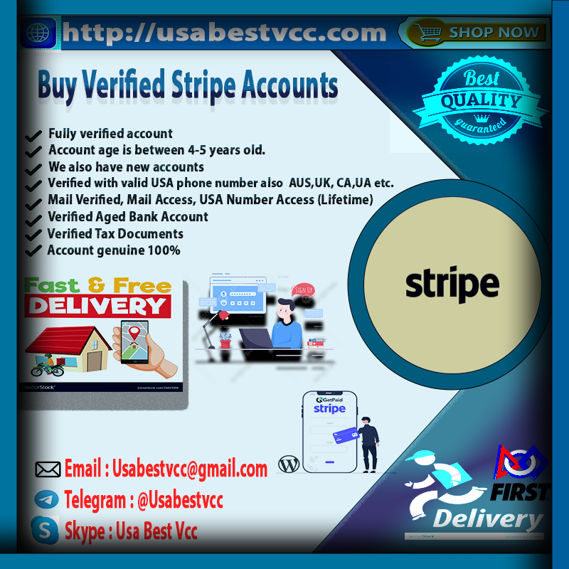 Buy Verified Stripe Accounts - 100% Genuine Account & Verify
