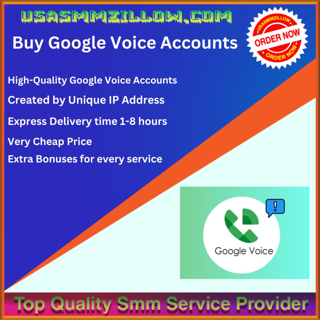 Buy Google Voice Accounts - 100% verified