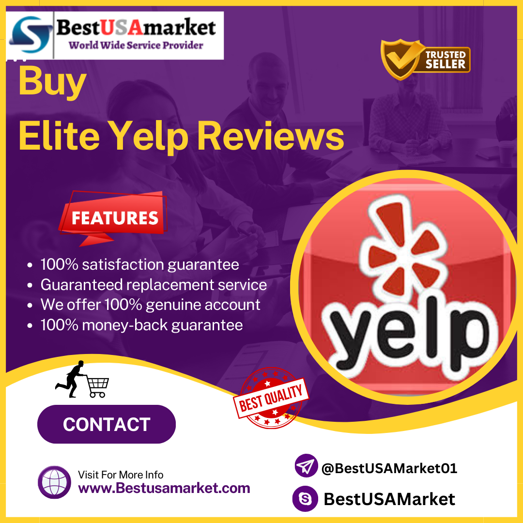 Buy Elite Yelp Reviews - Real, Legit, Elite, Cheap & Targeted