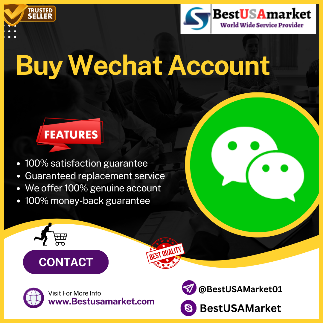Buy WeChat Account - 100% Fully Verified & Safe