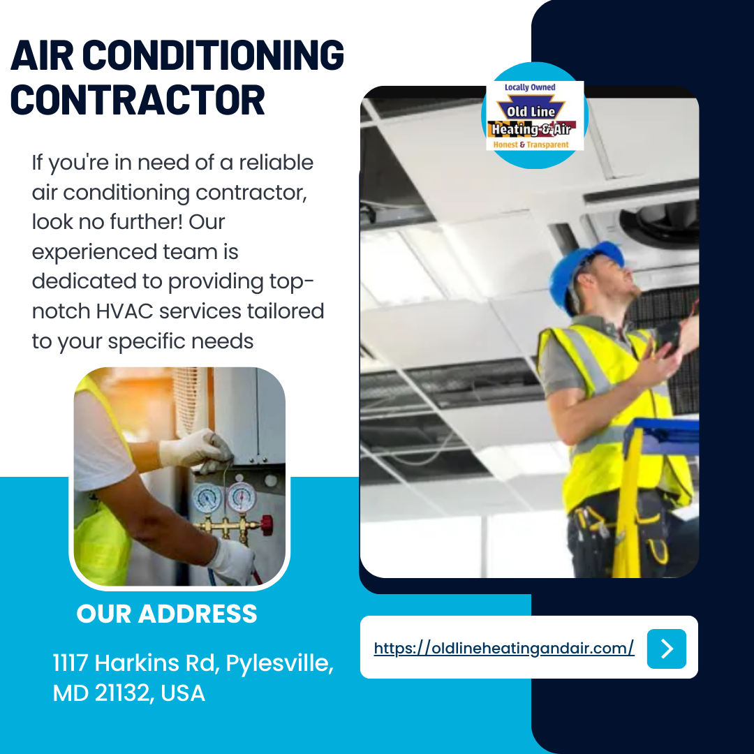 Contact for the Best Air Conditioning Contractor - Old Line Heating and Air - Medium