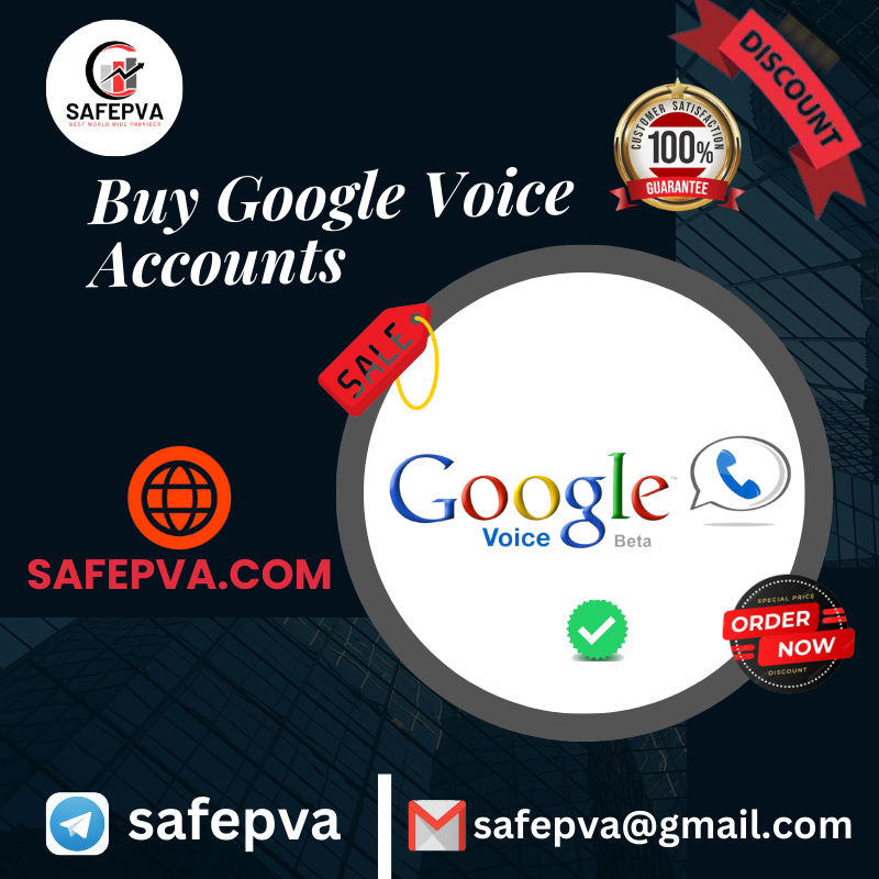 Buy Google Voice Accounts - 100% Verified & Real Accounts