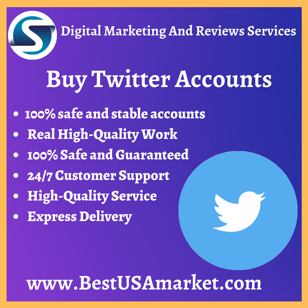 Buy Twitter Accounts - Valid, Old, Real & Verified