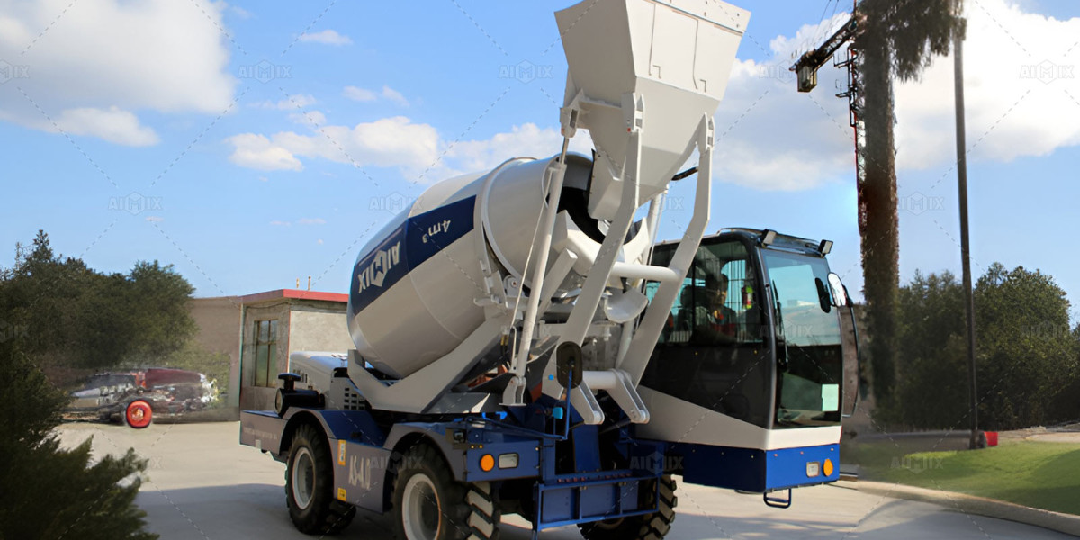 What are the Parts of a Self Loading Concrete Mixer?