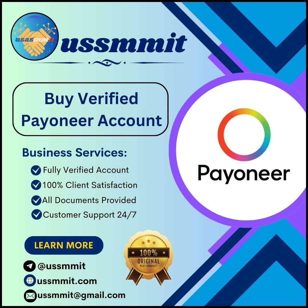 Buy Verified Payoneer Account - 100% Best, USA-Verified