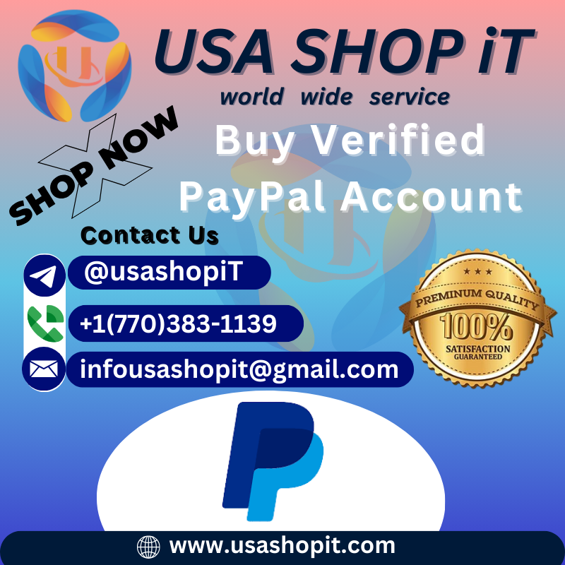 Buy Verified PayPal Account Good Service 1...