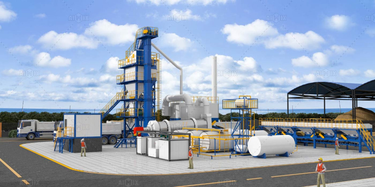 What Are Some Temporary Solutions For Burner Issues On The Asphalt Mixing Plant?