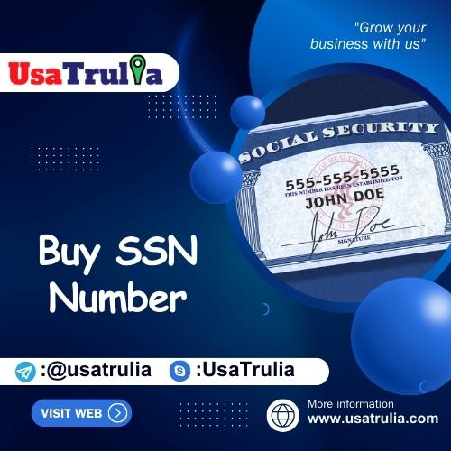 Buy SSN Number - UsaTrulia