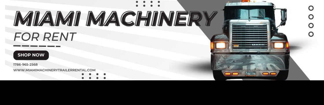 Miami Machinery Trailer Rental Cover Image