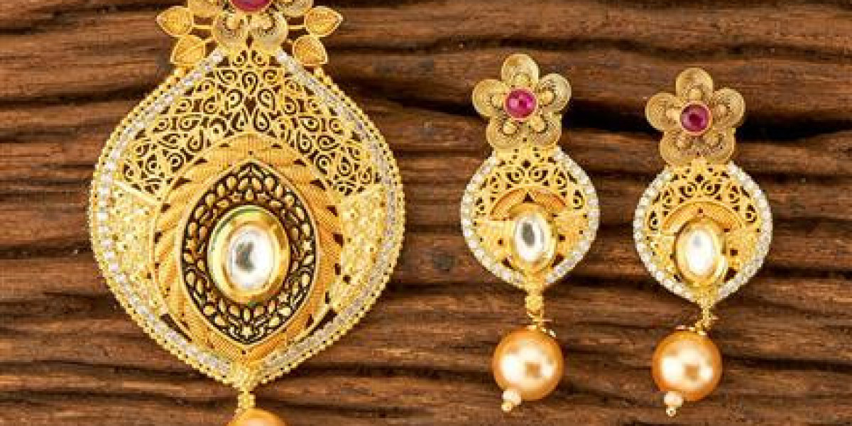 Discover the Exquisite Beauty of Kundan Pendant Set Jewellery Wholesale