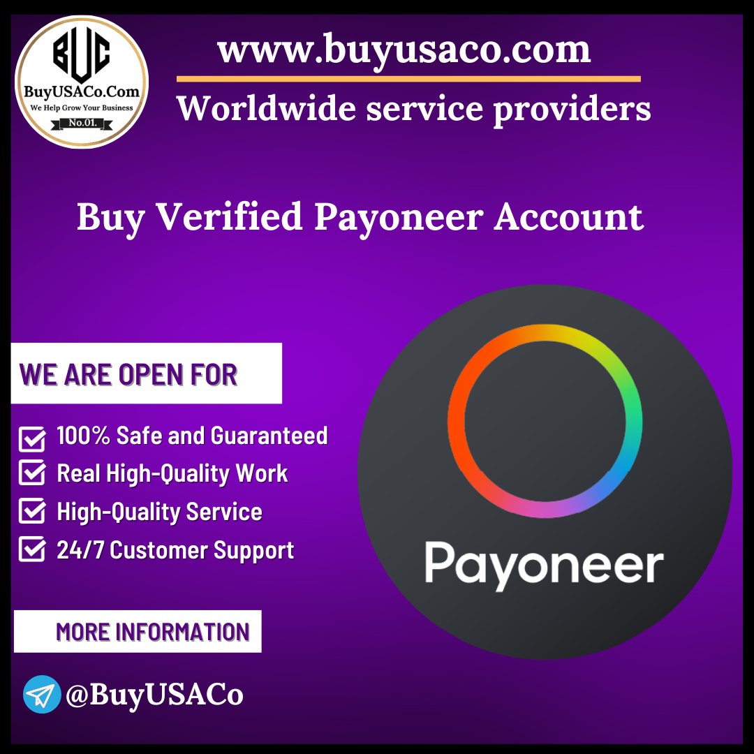 Buy Verified Payoneer Account