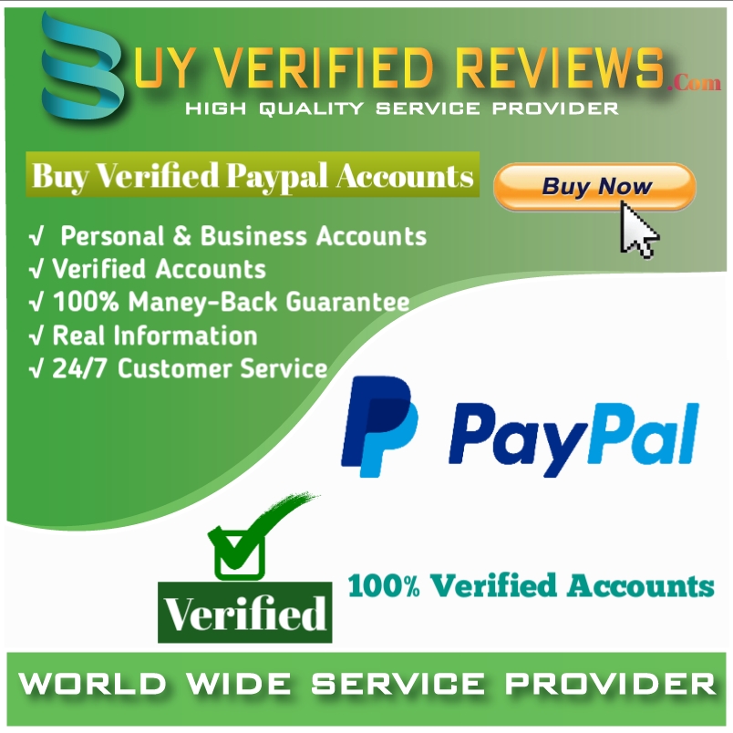 Buy PayPal Verified Account | 100% Real And Safe Accounts