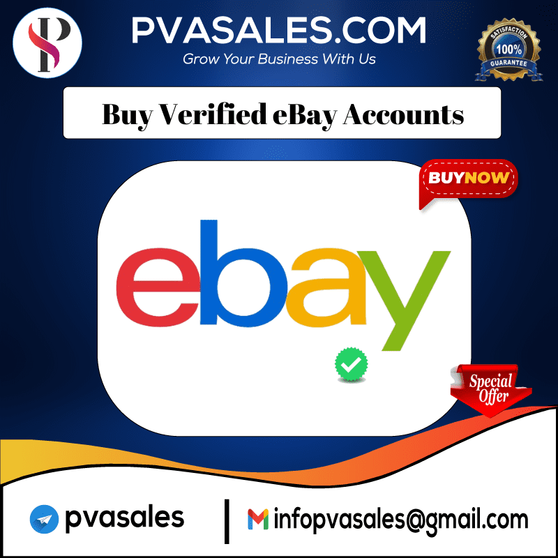 Buy Verified eBay Accounts - 100 Secure & Real Accounts